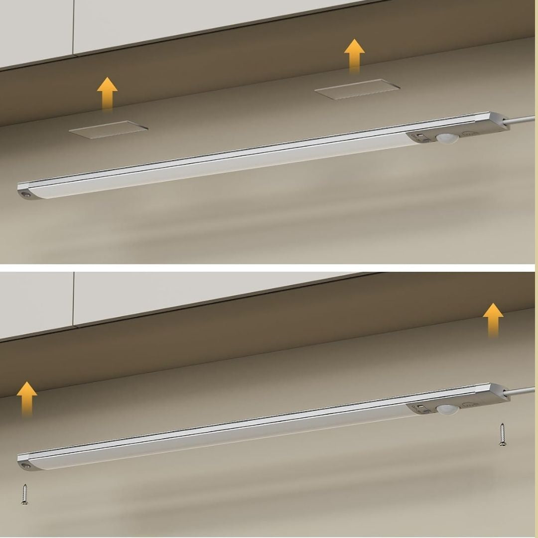 LED Unterbauleuchte – Trådlös skåpbelysning med rörelsesensor och fjärrkontroll